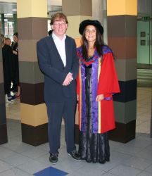 Edward Sweeney and Dr Claudia Wagner